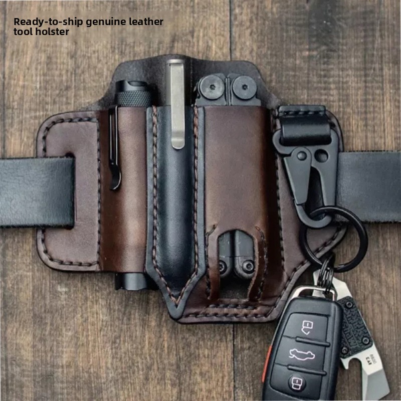กระเป๋าใส่เครื่องมือ EDC หนังแ - Edc Carry Fanny Pack บทวิจารณ์และราคา