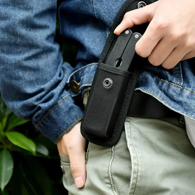 มีดล่าสัตว์ฝาครอบกระเป๋าไนลอน  - Edc Everyday Carry Knives บทวิจารณ์และราคา